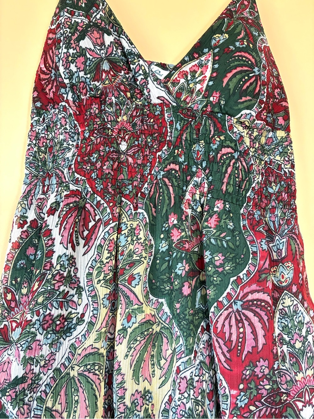 Derek Heart Boho Floral Maxi Dress - Picture 5 of 16